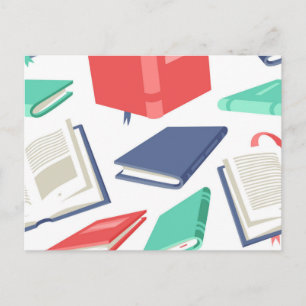 Carte Postale Modèle de livre