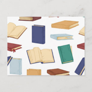 Carte Postale Modèle de livre