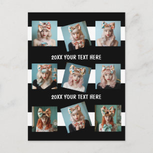 Carte Postale Modèle de photo propre et simple pour Selfie Insta