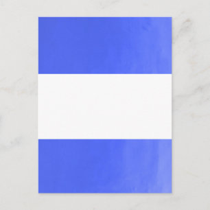 Carte Postale Modèle DO-IT-YOURSELF étincelant BLANK STRIP ajout