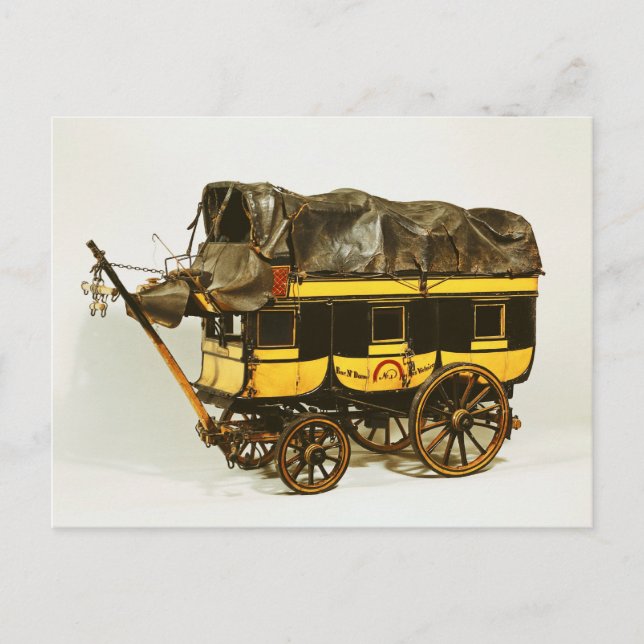 Carte Postale Modèle d'omnibus à quarante sièges (Devant)