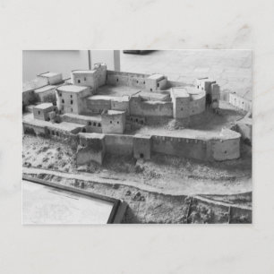 Carte Postale Modèle du Krak des Chevaliers, modèle