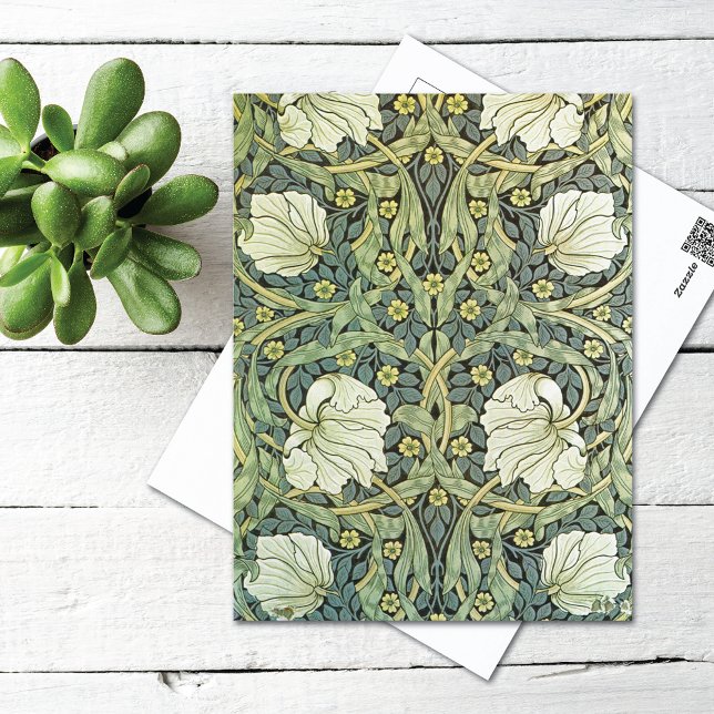 Carte Postale Modèle floral du Pimpernel William Morris (Créateur téléchargé)
