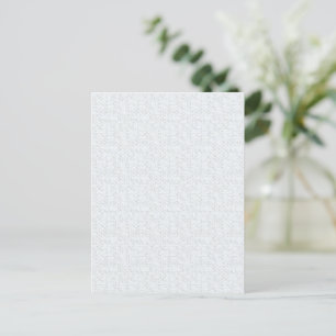 Carte Postale Modèle floral géométrique gris clair