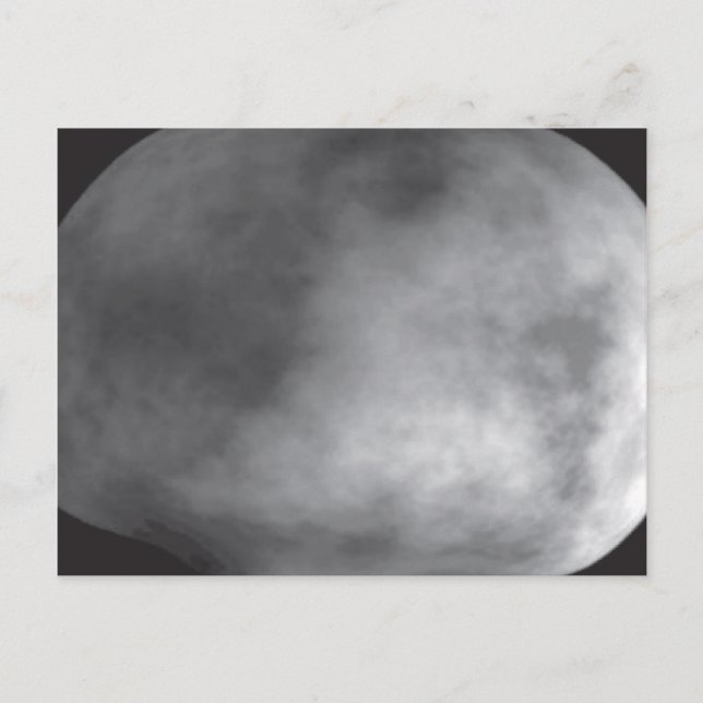 Carte Postale Modèle informatique de l'astéroïde Vesta (Devant)