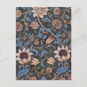 Carte Postale Modèle William Morris Evenlode : Vintage Moody