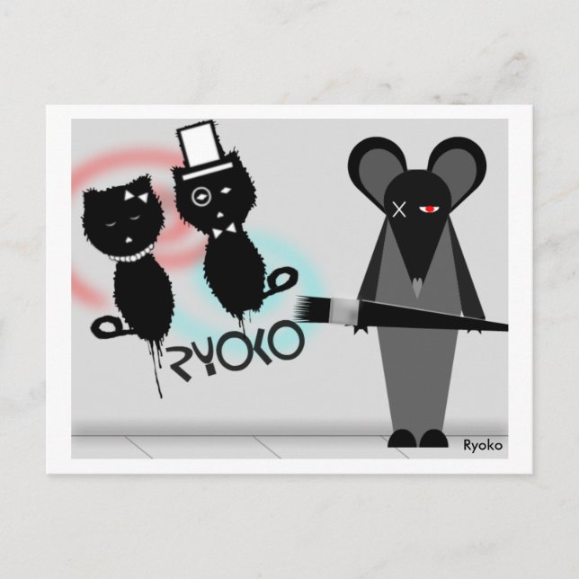 Carte postale Modélisation Pest (Devant)