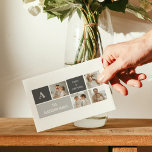 Carte Postale Moden 3Collage Photo & Grey Meilleur Cadeau Famili<br><div class="desc">Moden 3Collage Photo & Grey Meilleur Cadeau Familial</div>