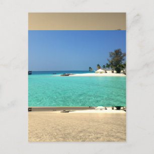 Carte Postale Modérée Sepia Moderne Flat Images Effet