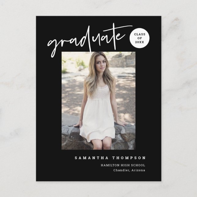 Carte Postale Modern College University High School - photo de l (Devant)