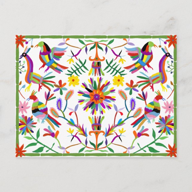 Carte Postale Modern Otomi Design II (Devant)