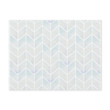 Modern watercolor pastel mint chevron pattern