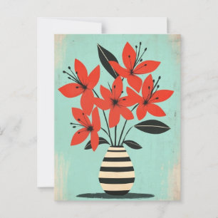 Carte Postale Moderne du milieu du siècle #197