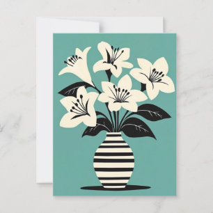 Carte Postale Moderne du milieu du siècle #218