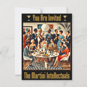 Carte Postale Moderne du milieu du siècle Les intellectuels du M