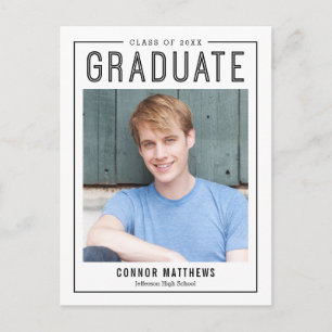 Carte postale Moderne Grad Editable Color Graduati