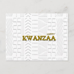 Carte Postale Moderne Happy Kwanzaa