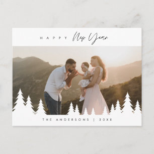 Carte Postale Moderne minimaliste, Bonne photo de la famille du 