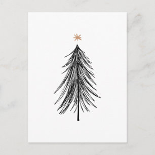 Carte Postale Moderne Noël scandinave nordique