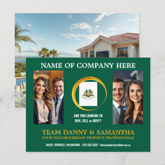 Carte postale moderne Paysage Photo Modèle modifia