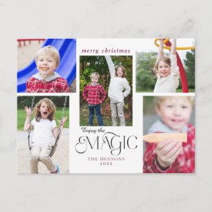 Carte Postale Moderne Profitez de la calligraphie magique Multi-