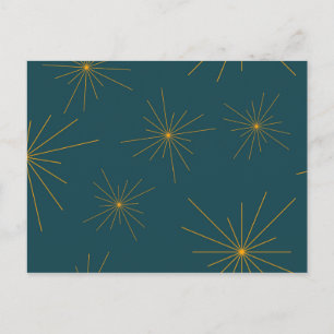 Carte Postale Moderne, simple, cool, abstraction lumière tendanc