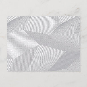 Carte Postale Moderne, tendance, cool, simple, motif artistique