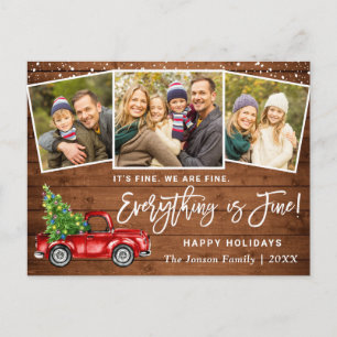 Carte Postale Moderne Tout est fin Noël 3 Photo