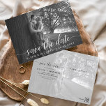 Carte Postale Modifiable Enregistrer la date Blanc photo manuscr<br><div class="desc">Mariage écrit à la main Enregistrer les cartes de dates qui ont une photo sur le devant et le dos. Les cartes Save the Date Fall, Automne, Hiver, Printemps ou Été contiennent une typographie manuscrite moderne lettrée cursive qui sont élégantes, simples et modernes à utiliser après que vous minimaliste simple...</div>