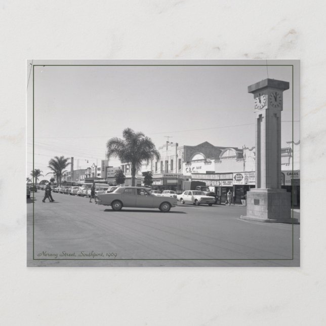 Carte Postale Modifiable Vintage voyage australien des années 19 (Devant)