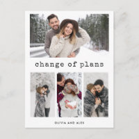 Modification des plans | Texte et photo d'une mach