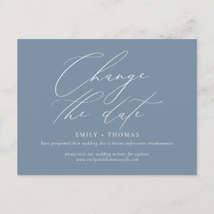 Carte Postale Modifier la calligraphie moderne minimaliste de da