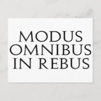 Modus Omnibus À Rebus