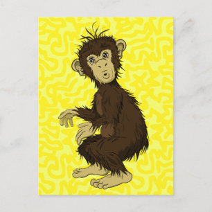 Carte Postale Moe Monkey
