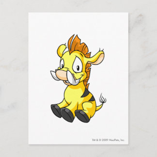 Carte Postale Moehog jaune