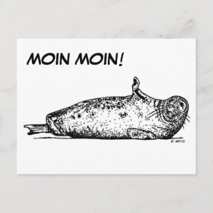 CARTE POSTALE MOIN MOIN !