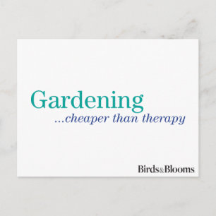Carte Postale Moins cher que la thérapie