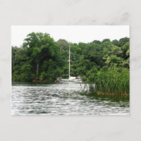 Moira à l'ancre, Rio Chagres, Panama