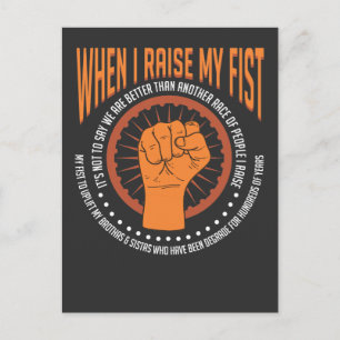 Carte Postale Mois de l'histoire des Noirs Patrimoine africain F