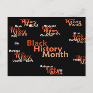 Carte postale MOIS HISTOIRE NOIRE