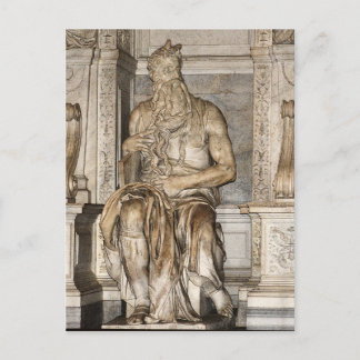 Carte Postale Moïse par Michel-Ange, Roma