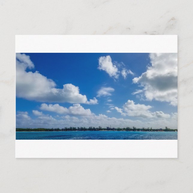 Carte Postale Moitié Lune Cay (Devant)