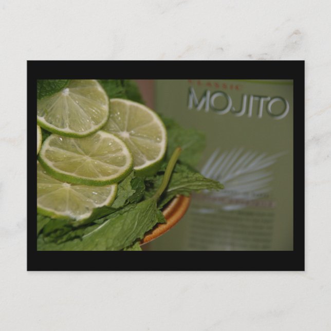 Carte postale Mojito (Devant)