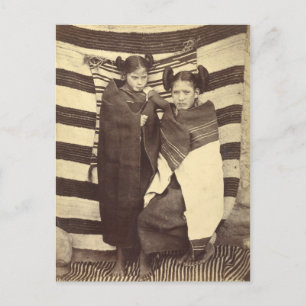 Carte Postale Moki Girls, 1879