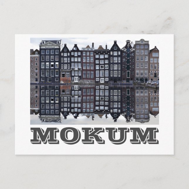 Carte Postale Mokum (Amsterdam) (Devant)