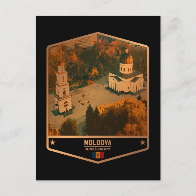 Carte Postale Moldavie (Devant)