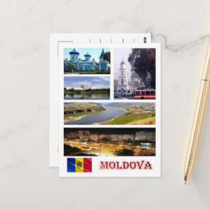 Carte Postale Moldavie - Mosaïque -