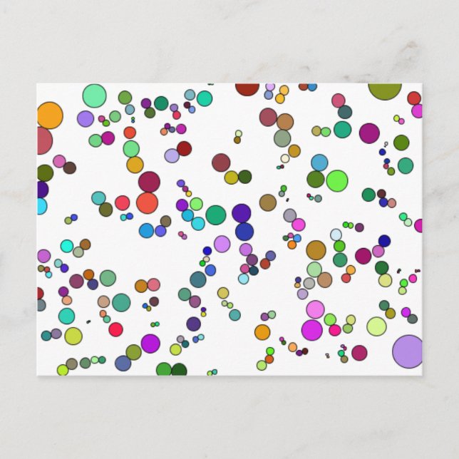 Carte postale Molecules (Devant)