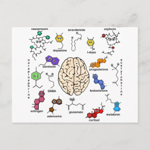 Carte Postale Molecules Galore !