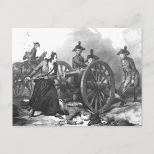 Carte postale Molly Pitcher Cannon